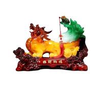 LXYST Feng Shui Table Statue Deluxe Resin Fortune Ornements du Office de Salon