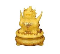 LXYST Feng Shui Table Statue Fortune and Geomancy Ornements, Sculptures en Crapaud doré à Trois Pattes apportent Richesse Bonne Chance la décoration de Bouddha (Couleur: 1)