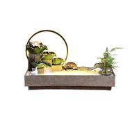LXYST Fountains Table Zen Bureau Paysage coulant Ornement d'ornement la d'eau circulante décoration de Fontaine