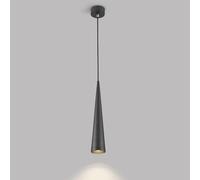 LXYST Industrial Linear Light Bar LED Long Tube Hanging Lamp Island Over Sink C12W Nordic White Chandelier for Dining Table Room Kitchen Restaurant/Black/4000K