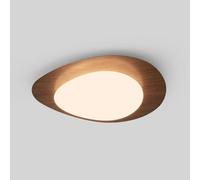 LXYST Japanese Walnut Grain Flush Mount Hallway Light Fixture Nordic Creativityblestbedroom Ceiling Lamp Minimalist Kitchen Chandelier for Living Room Aisle Stairs Balcony