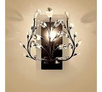 LXYST Lampadaire extérieur, Table Lampes lumières murales Applique Support Lumineux Clair American Nation Single Head Style Bedroom Living Room - Victorien rétro Whited Fon Clestal,