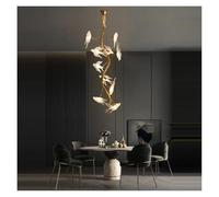 LXYST Lustres, Designer en Verre Oiseau Chanson Cristal Luxe rétro Vivant Salle à Manger Suspendue de ramifiant;