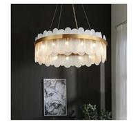 LXYST Lustres, Salon Moderne Chandelier Plafond Lampe Pendante Hotel Crystal Light (Dia80cm)