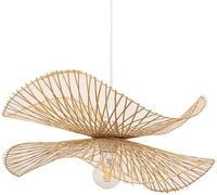 LXYST Pendre de Cuisine Lumière Grande Taille Asie du Sud-Est intérieur Suspendu plafonnier Industriel Tissage en Osier éclairage, pour Le Salon