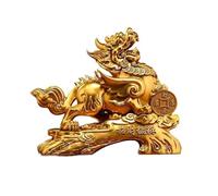 LXYST Table Statue Lucky Feng Shui invitante Richeur Ornement Salon Entrée Office Cabinet à vin Gathering Wealth Décorations exquises Ornements de Bureau Bouddha Décoration (Couleur: Righ