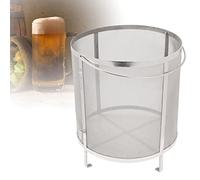 LXYTT Filtre À Bière, Filtre À Houblon Sec De Bière De Vin, Ustensiles De Bar for Bouilloire De Brassage De Bière À Domicile, Argent(350x350mm)