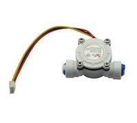 LXZNRQU Compteur D'eau PE G1/4 ", Capteur De Débit D'eau DN6, Distributeur D'eau De Haute Précision, Débitmètre De Machine À Café