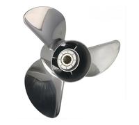 LXZNRQU Hélice Marine 15 Dents en Acier Inoxydable for YMH 50HP à 130HP - 14X12-K, 13.8X13-K, 13 1/2X14-K, 13 1/2X15-K, 13X17-K, 13X19-K(14X12-K)