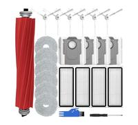LXZNRQU Kit de pièces de rechange 7 en 1 compatible avec Roborock Q Revo S/MaxV/Pro/Plus, comprend des tampons de vadrouille et des filtres for un entretien facile et un entretien des sols à domicile