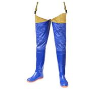 LXZSMH Cuissardes Confortables for la pêche, en Nylon Double épaisseur, adhérence renforcée et antidérapantes, idéales for la pêche et l'extraction de Sable.(6.5)