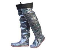LXZSMH Cuissardes isolées for Hommes et Femmes, Bottes de Wading imperméables en PVC, Cuissardes for la pêche, la Chasse et usages Multiples(8.5)