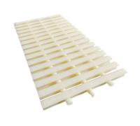 LXZSMH Grille de Drainage et de trop-Plein, 360° Rotation Road Gutter Grille,Drainage for Walkways Yard Fences(30x 100cm,4 Pieces)