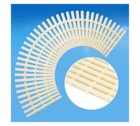 LXZSMH Grille de Drainage et de trop-Plein, ABS Plastic Drainage Gutter Guard Filter, Non Slip Channel Drain Grate, Flexible Channel Deck Drain Grate