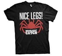 LY Deadliest Catch-Nice Legs! Mens T-Shirt Black 3XL