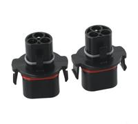 LY01 to BC01 Adapter for Deye Inverter 2-Pack Black ABS Adapter LY01 Deye to BC01 pour betteri 2pcs pour Power Station Connector LY01 to BC01 6x4cm Inverter Adapter LY01 for Deye BC01 Deye LY01 to