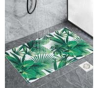 LY4U Tapis de Douche Antidérapant en Forme de Loofah, Anti-moisissure Lavable en PVC Coloré pour Personnes âgées, Tapis de Bain Antidérapant pour Zones Mouillées