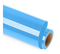 Lya Vinyl 30,5 cm x 1,8 m Thermocollant pour Cricut, Rouleau de Vinyle Thermocollant Bleu pour Cricut, Silhouette Cameo, Flex Thermocollant pour DIY Tissu, Vêtements, Sacs