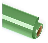 Lya Vinyl 30,5 cm x 1,8 m Thermocollant pour Cricut, Rouleau de Vinyle Thermocollant Vert pour Cricut, Silhouette Cameo, Flex Thermocollant pour DIY Tissu, Vêtements, Sacs