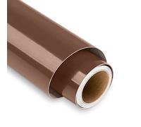Lya Vinyl Vinyle Adhésif Brun Brillant, 30 x 152,5 cm vinilo adhesivo permanente pour Cricut, Silhouette Cameo, Vinyle permanent pour Cadeaux de Bricolage, Mug