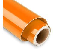 Lya Vinyl Vinyle Adhésif Orange Brillant, 30 x 152,5 cm vinilo adhesivo permanente pour Cricut, Silhouette Cameo, Vinyle permanent pour Cadeaux de Bricolage, Mug