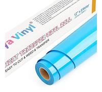 Lya Vinyl Vinyle Thermocollant 30,5 cm × 5 m, flexfolie pour plotter textile, adapté à Silhouette Cameo. Utilisé pour transfert sur textiles, T-shirts, tissus dans projets DIY.