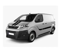 LYABYT Autocollants latéraux de portière de Voiture, Capot, Capot, Rayures Graphiques, Autocollants décoratifs, Accessoires de réglage Automatique, pour Camping-Car Peugeot Expert Sport