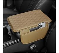 LYangr Housses d'accoudoirs pour Automobiles pour BMW X1 E84 2009-2015 Housse de Coussin pour Console Centrale de Voiture Housse pour Console Centrale pour Accoudoir avec Rangement,Beige
