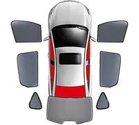 LYangr Voiture Vitres LatéRales Pare-Soleil pour BMW X4 2019-2024 Pare Soleil Magnétique Avant Et ArrièRe Pare-Soleil De LatéRales Maille Vitres DéFendre UV,E/7pcs-wholecar