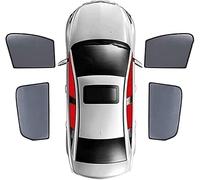 LYangr Voiture Vitres LatéRales Pare-Soleil pour BYD Seal U DM-i 2023 2024 2025 Pare Soleil Magnétique Avant Et ArrièRe Pare-Soleil De LatéRales Maille Vitres DéFendre UV,C/4pcs-doors-window