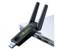 lyanny Antenne sans Fil PC, récepteur WiFi pour PC | Adaptateur sans Fil pour PC - Adaptateur sans Fil, Adaptateur WiFi PC Haute Vitesse, connectivité Double Bande, expérience de Streaming et de Jeu