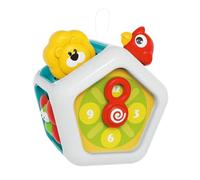 lyanny Cube d'activité, Cube animé, Cube d'activité pour Tout-Petit, Jeux Fidget éducatifs, Jouets d'apprentissage interactifs pour Fille, , 12-18 Mois, préscolaire