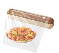 lyanny Distributeur de papier d'aluminium avec cutter, rangement de film adhésif de sécurité, distributeur de papier d'aluminium avec cutter pour tiroirs, mur, armoire de rangement, armoire de cuisine