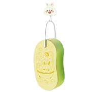 lyanny Éponge de Bain pour Bébé | Éponge Gommante Absorbante Voyage avec Cordon pour Douche Enfant,Gommage Bain Prise Facile Motif Ludique Bébés