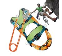 lyanny Harnais De Sécurité Kit Anti Chute, Harnais De Toiture 5 Points, Équipement Ergonomique d'Escalade pour Toiture Travaux Industriels Antichute Travail en Hauteur