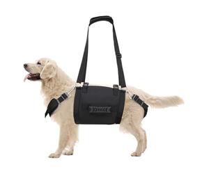 lyanny Harnais pour chien de taille moyenne - Harnais réglable avec poignée - Harnais pour animaux de compagnie No Choke - Ceinture auxiliaire - Harnais pour chien avec laisse pour chien - Soutient