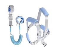 lyanny Laisse et harnais pour tout-petits, harnais pour tout-petits avec laisse | Harnais 3 en 1 qui brille dans le noir avec lien de poignet anti-perte pour tout-petit | Sangle de ceinture de harnais