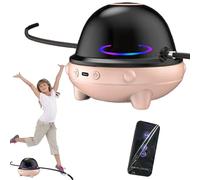 lyanny Machine Électrique de Corde à Sauter | Compteur intelligent de sauts avec musique - 10 Vitesses Réglables Sans Fil pour Yoga, Fitness, Maison, Salle de Sport, Entraînement