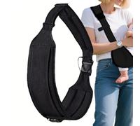 lyanny Porte-Bébé Physiologique | Porte-Bébé Latéral | Sling Ergonomique Léger et Ajustable Anti-Dérapant pour Courses Quotidien Voyage en Avion Sorties en Extérieur