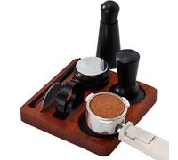 lyanny Set de Tasseurs à Café | Outil de Tassage et Distribution Antidérapant Universel 7 Pièces - Entonnoir Doseur, Tasseur et Niveleur,pour Maison, Cuisine, Bureau, Bar