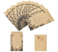 Lyaor 100 pcs Mini Enveloppe Autocollante avec Sticker Graine Sachet Enveloppe de Papier Kraft 6x10cm Petite Cadeau Enveloppe Vintage Pochette de Kraft pour Graines Perles Timbres Thé Bonbons