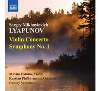 Lyapunov – Concerto pour violon, Symphonie n°1 – CD – NAXOS