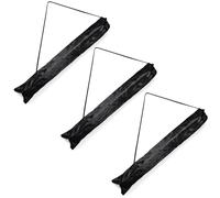 LYASIL Sac de transport pour trépied 72 x 13,5 cm avec cordon de serrage en corde pour trépied, parapluie, canne à pêche, équipement photo, support de microphone et monopode, Noir , Multi-usage