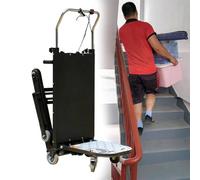 LYAYYDS Chariot électrique pour Monter Les escaliers 2980 W 48 V 72 Ah Chariots pour Monter Les escaliers Chariot Pliable Robuste pour Usage Domestique, 180 x 60 x 56 cm