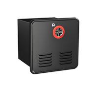 LYAYYDS Chauffe-Eau 12 V CC au Propane pour Camping-Car, sans réservoir avec télécommande, Compatible avec Porte de 38 x 38 cm, Chauffe-Eau à la Demande de 55 000 BTU Black