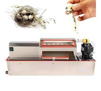 LYAYYDS Décortiqueuse Automatique d'œufs de caille 60 kg/h, décortiqueuse électrique Commerciale compacte (73x24x33cm), pour Le Traitement en Vrac.