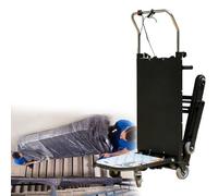 LYAYYDS Diable Monte-escalier électrique 2980 W, Batterie Amovible 48 V 72 Ah, Chariot Monte-escalier Robuste, Charge 500 kg, pour entrepôts, logistique et Livraison