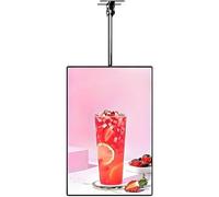 LYAYYDS Lecteur multimédia publicitaire USB pour Affichage numérique ou télévision, Affichage sans Fil avec Fonction de Partage de Photos, Format Paysage/Portrait 60x80cm-Vertical