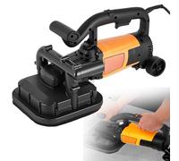 LYAYYDS Meuleuse à béton 4 têtes, raboteuse électrique à béton 6 Vitesses réglables, Ponceuse autoportée, Ponceuse à plaques de plâtre portative, polisseuse diamantée Machine