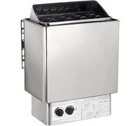 LYAYYDS Poêle de Sauna électrique Poêle de Sauna Sec en Acier Inoxydable Équipement de Chauffage de Sauna Sec avec contrôleur Interne, adapté à Un Espace de 2 à 13 m³ Maison Hôtel Spa Douche 3.5KW